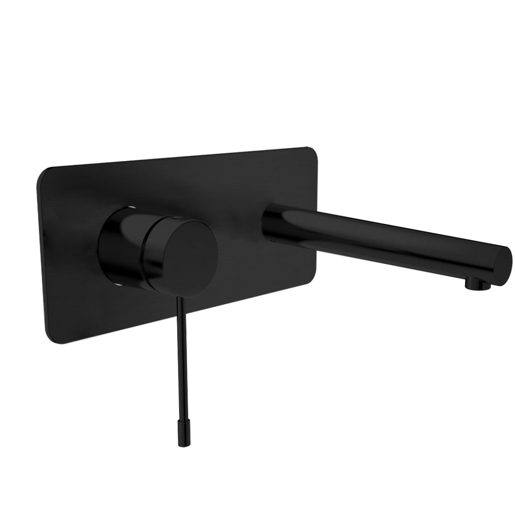 Stylish Versatility: MONROE-BK Matte Black Faucet with Pull-Out Spray and 2 Jet Options.