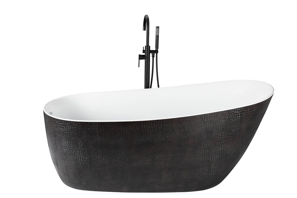 Contemporary design: matte black square basin faucet for a chic bathroom